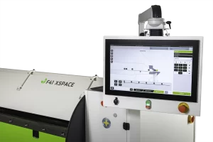 styrsystem nulink till kantvikmaskin mot vit bakgrund