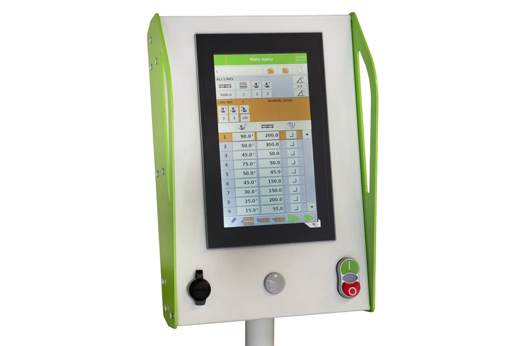 styrsystem easylink till kantvikmaskin mot vit bakgrund