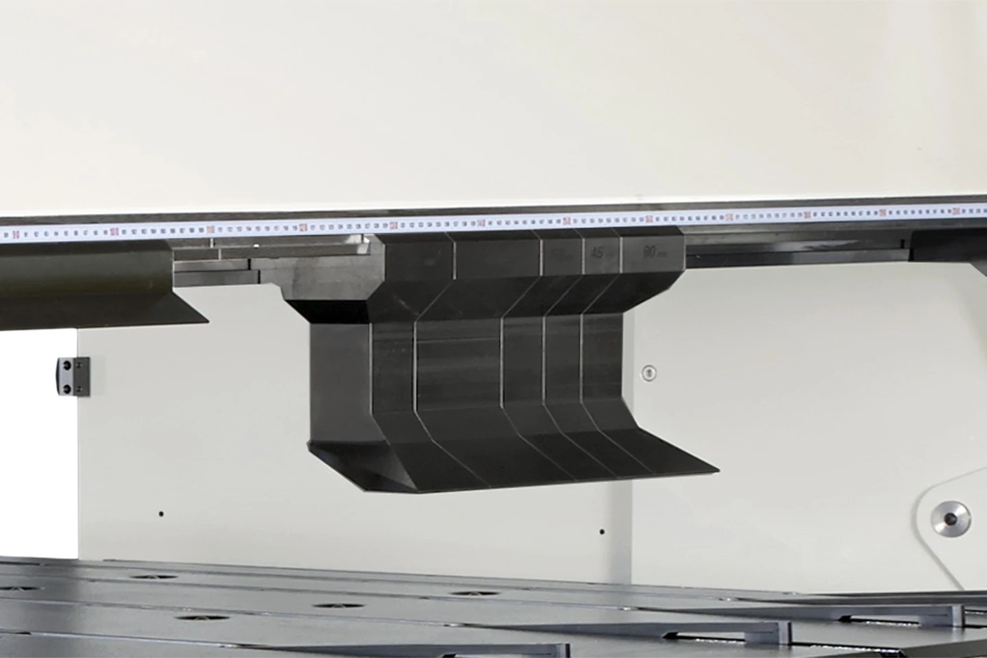 megapro folding machine with high divided tolls in upper beam