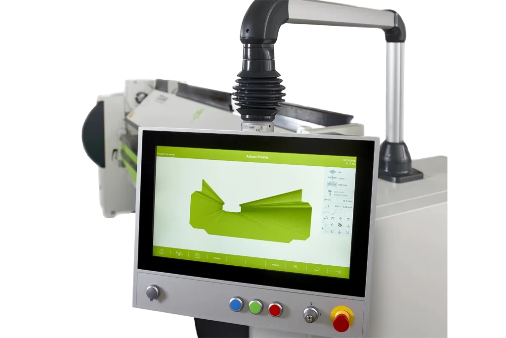 prolink control system for cidan folding machines on white background