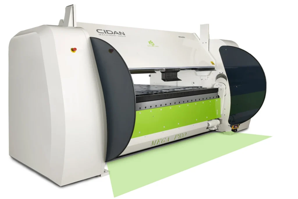 safety protection cidan megapro when operating from backgauge side