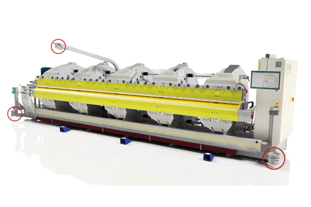 säkerhet med tre skannrar runt thalmann td dubbelbockare