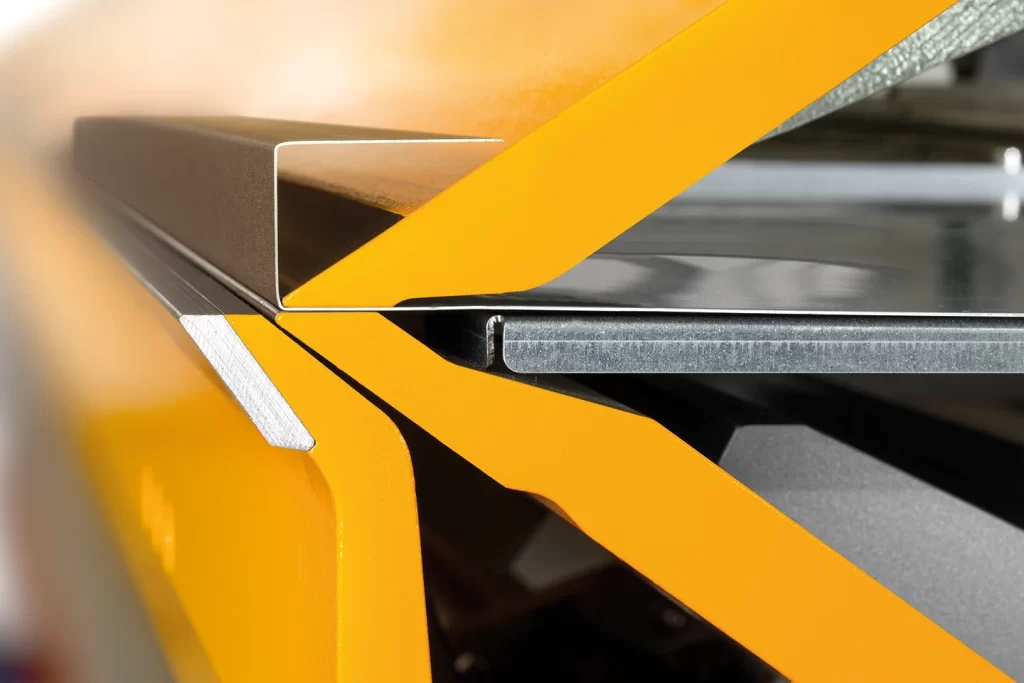 modulär verktygsgeometri med rak överbalk och rak underbalk i thalmann maskin 