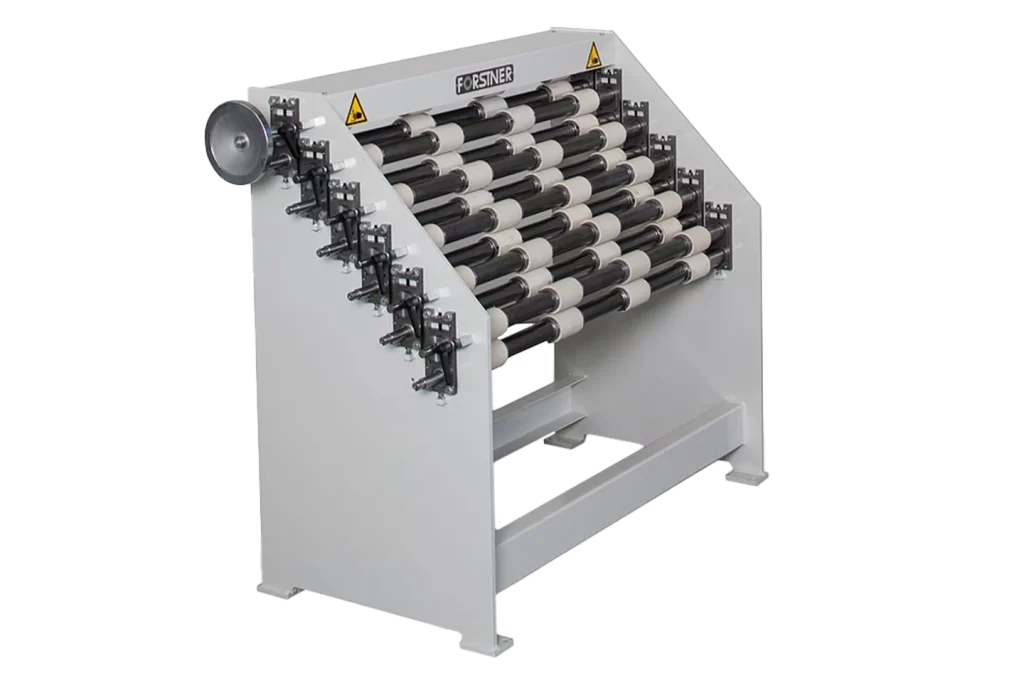 manuell coilväljare för upp till 8 coils framför en klippsträcka mot vit bakgrund