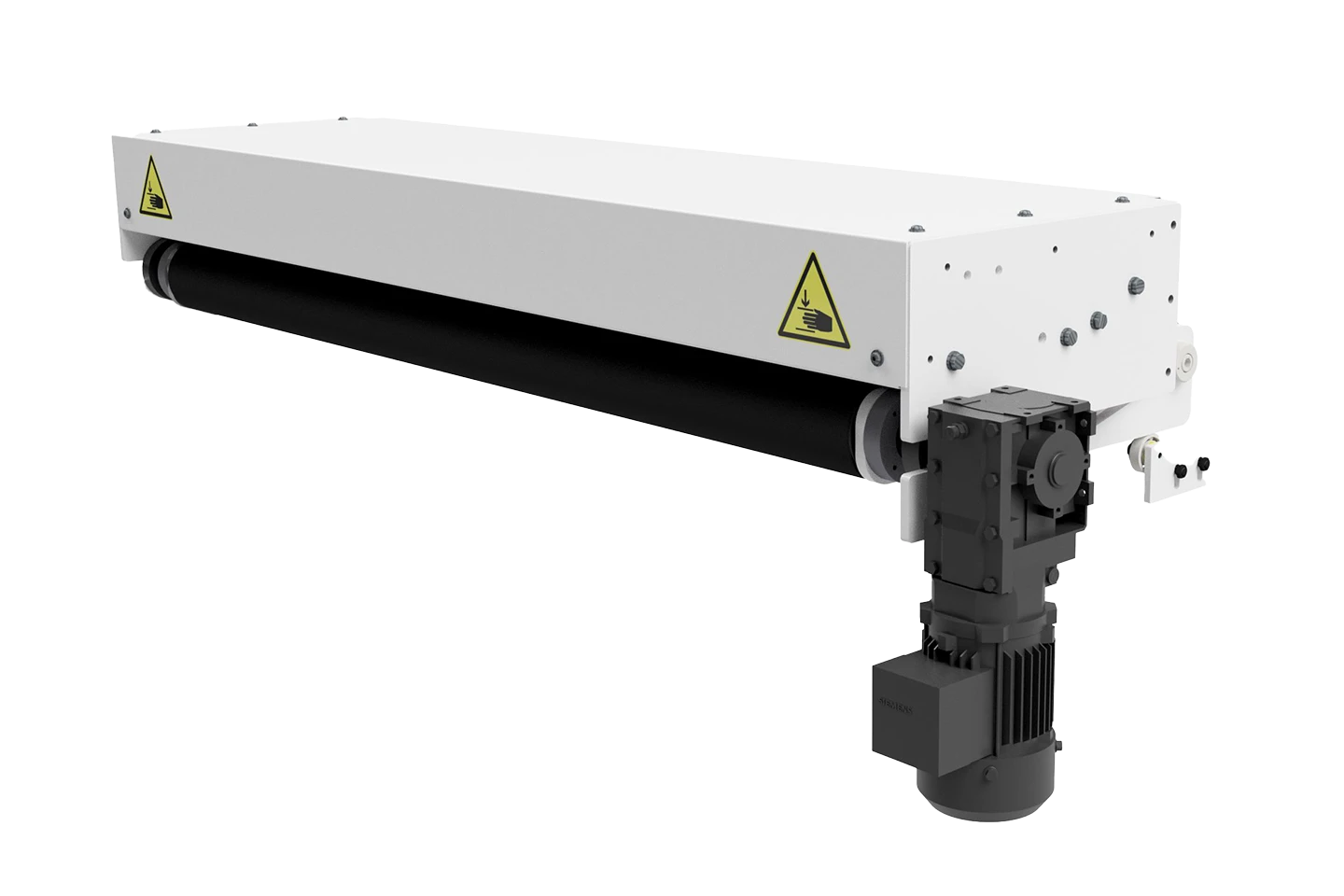 utmatningsanordning till klippsträcka för bättre stöd till plåten mot vit bakgrund